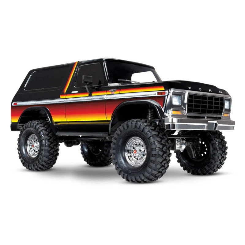 Traxxas TRX-4 Ford Bronco 1/10 4x4 Crawler RTR Truck - Orange - لعبة